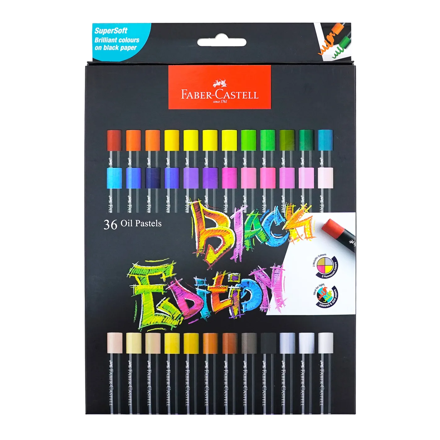 Black Edition Oil Pastels 36ct - #FC220036