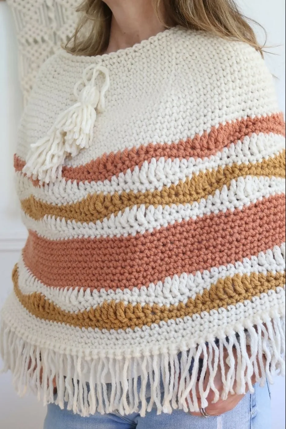 Berkshire Poncho (Crochet)