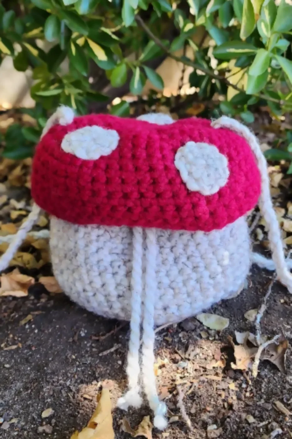 Fungi Forager Crossbody Bag (Crochet)