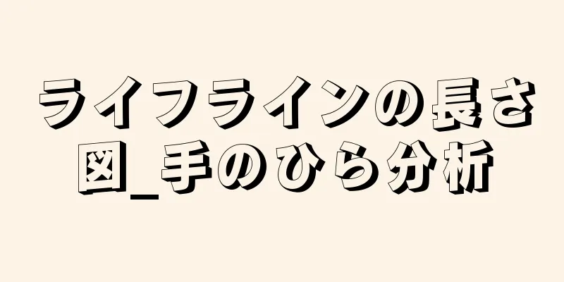 ライフラインの長さ図_手のひら分析