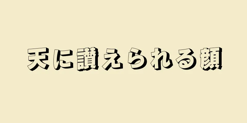 天に讃えられる顔
